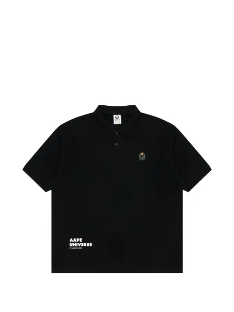 AAPE BY *A BATHING APE® AAPER patch polo shirt