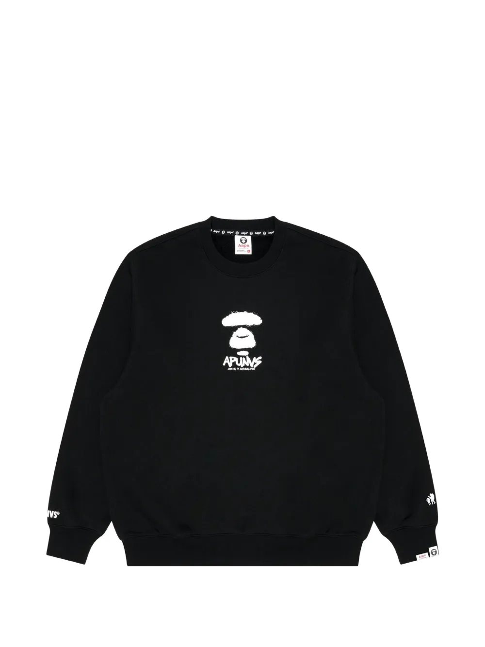 AAPE BY *A BATHING APE® Moonface graphic sweatshirt · M
