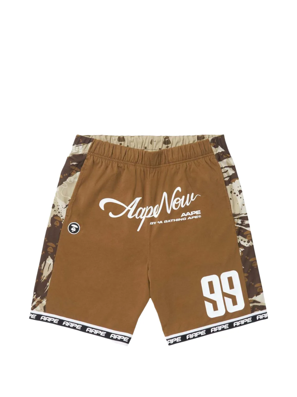 AAPE BY *A BATHING APE® Moonface reversible shorts