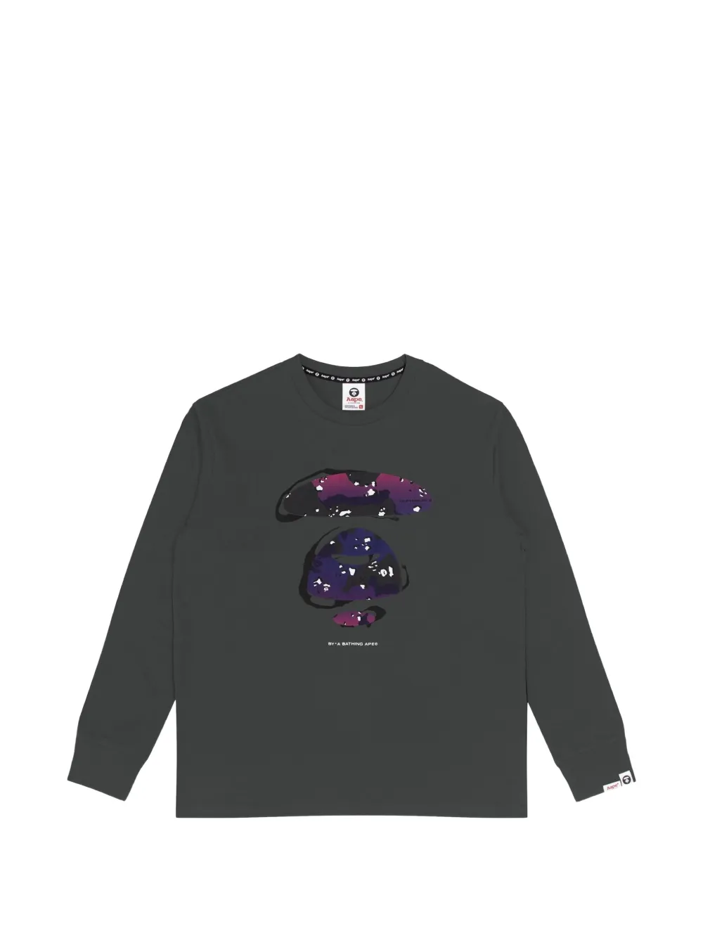 AAPE BY *A BATHING APE® Moonface camo-print T-shirt · S