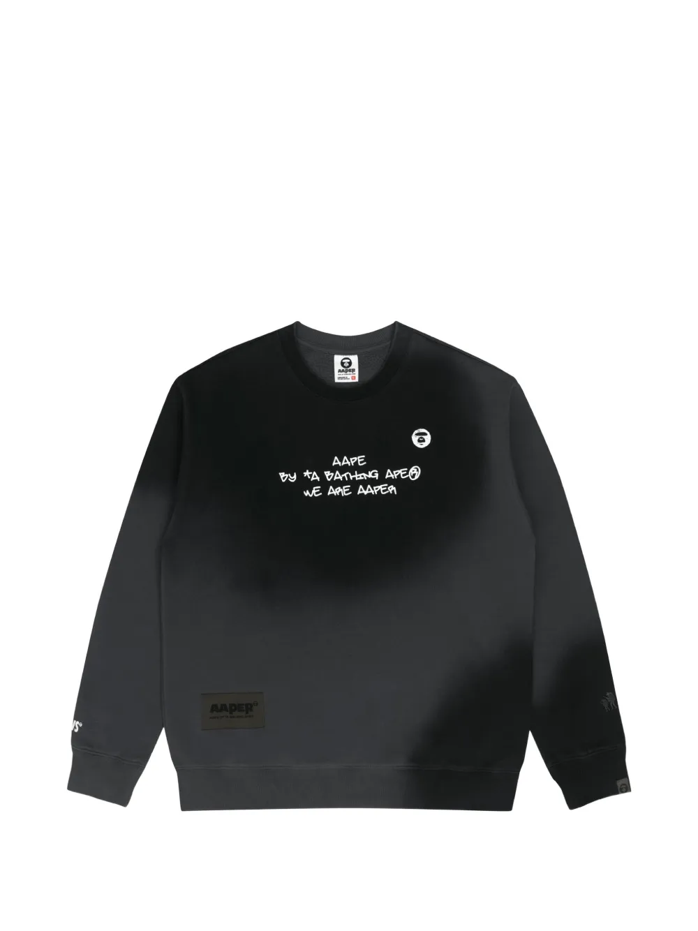 AAPE BY *A BATHING APE® AAPER graphic gradient sweatshirt