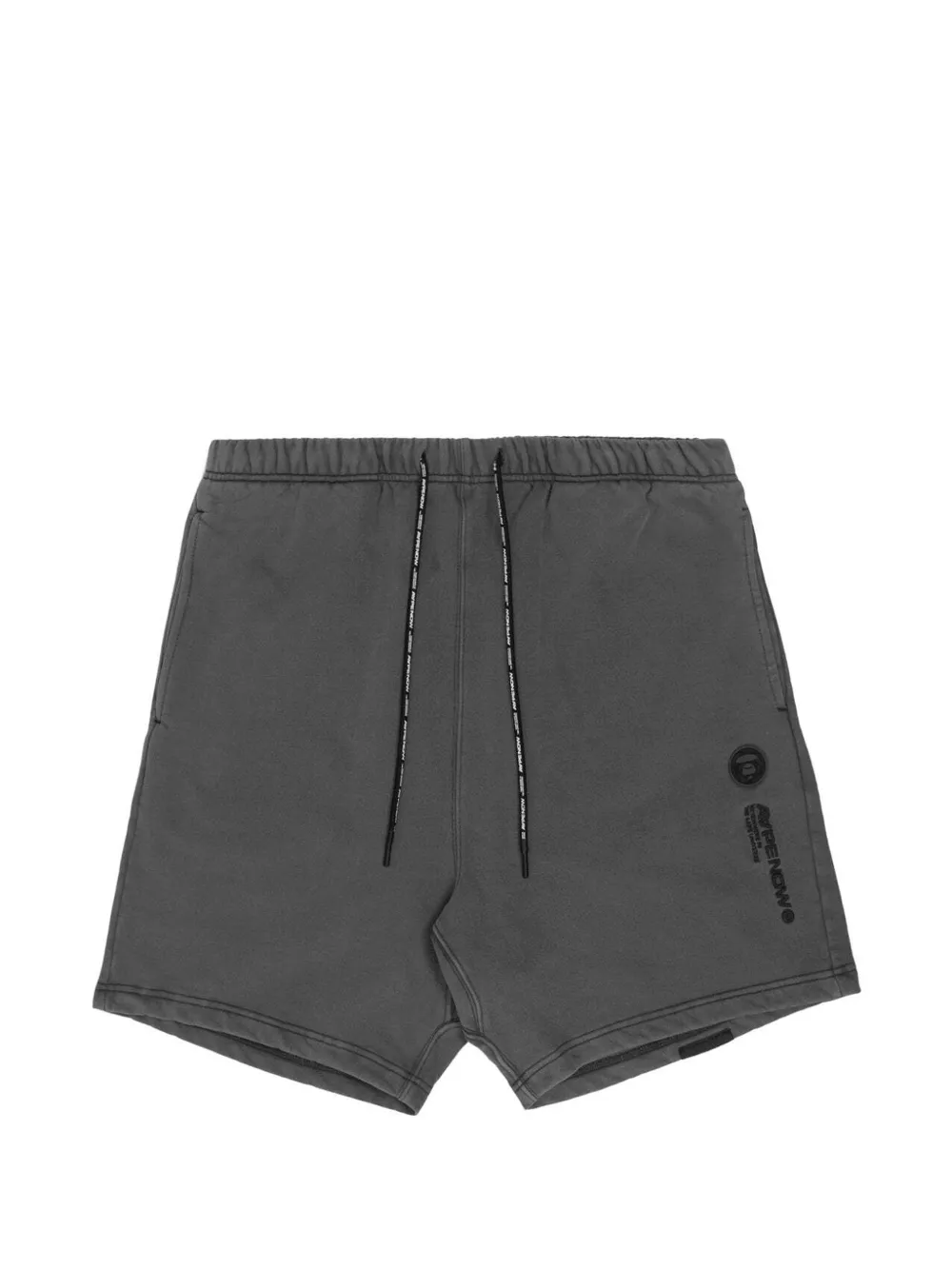 AAPE BY *A BATHING APE® Moonface patch sweat shorts · XL