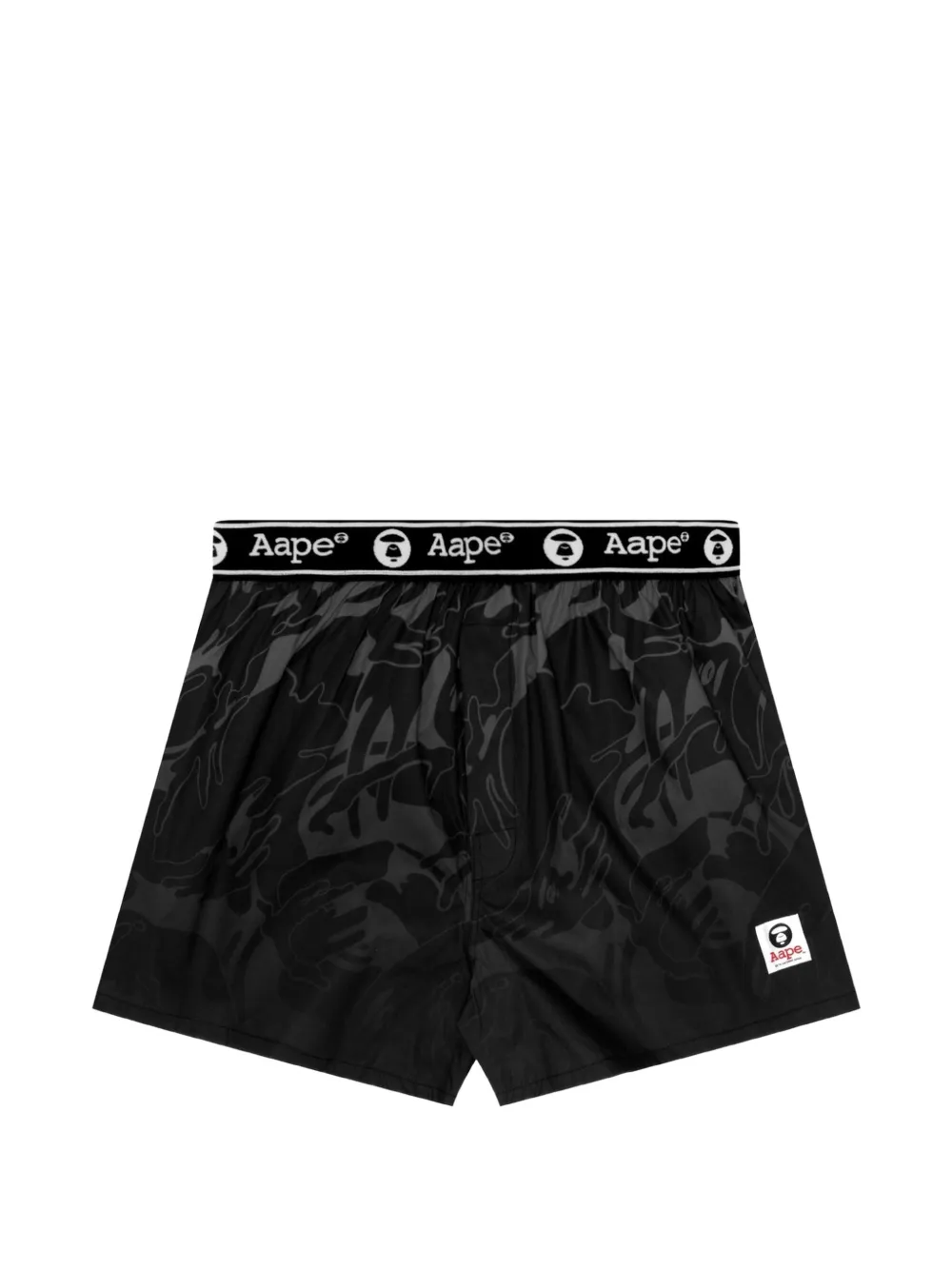 AAPE BY *A BATHING APE® Moonface gradient-camouflage boxers · L