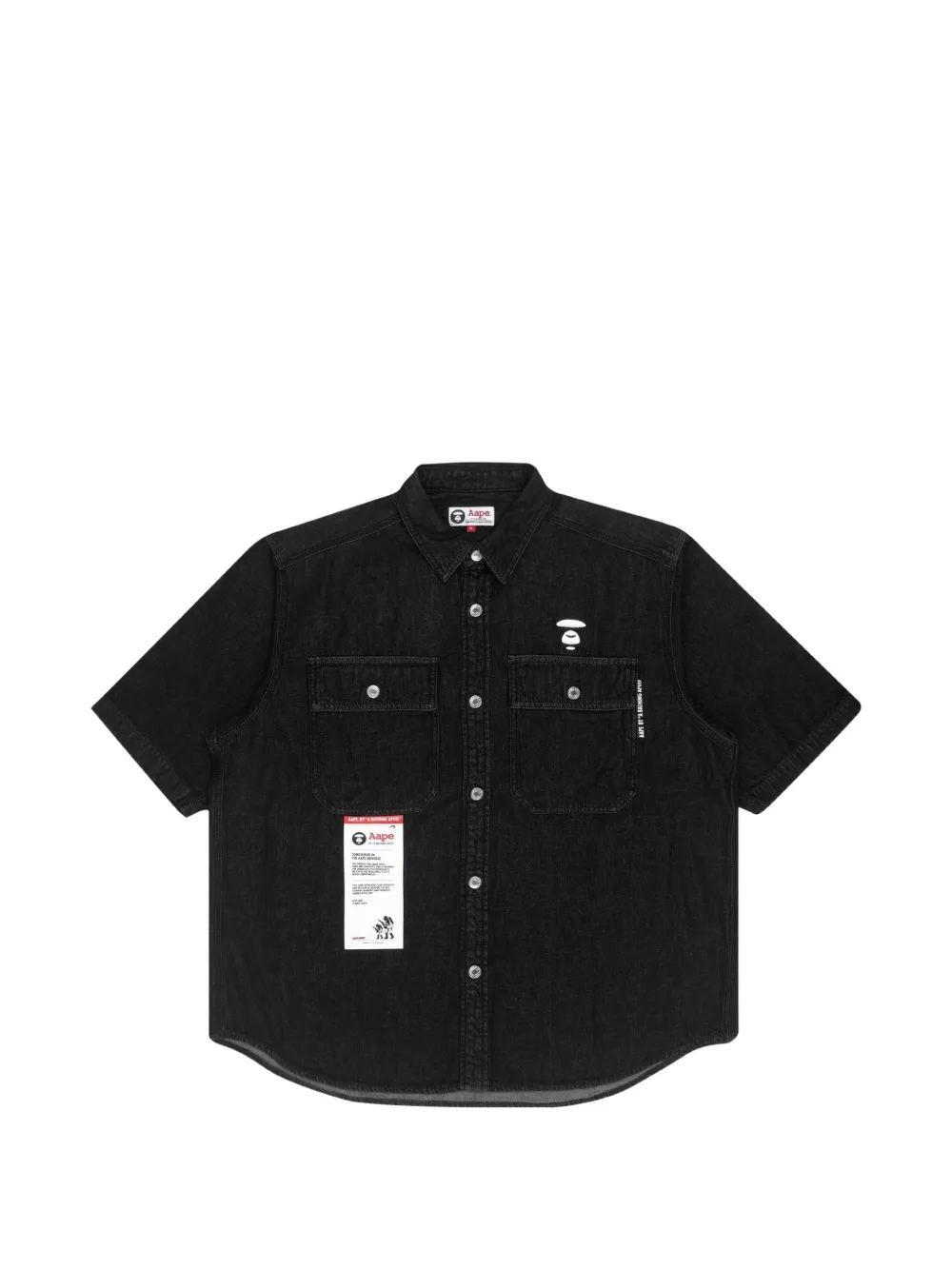 AAPE BY *A BATHING APE® Moonface short-sleeve shirt