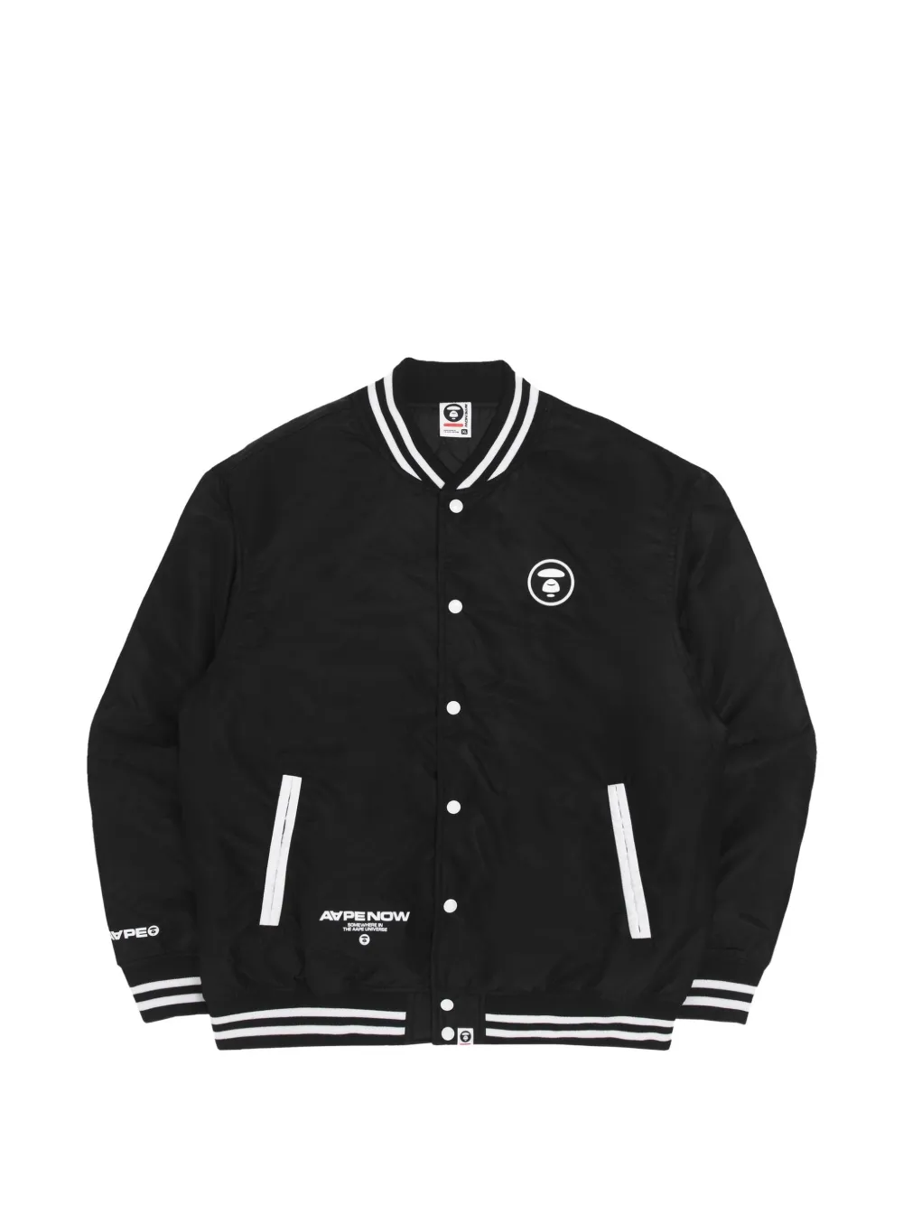 AAPE BY *A BATHING APE® Moonface printed bomber jacket · L