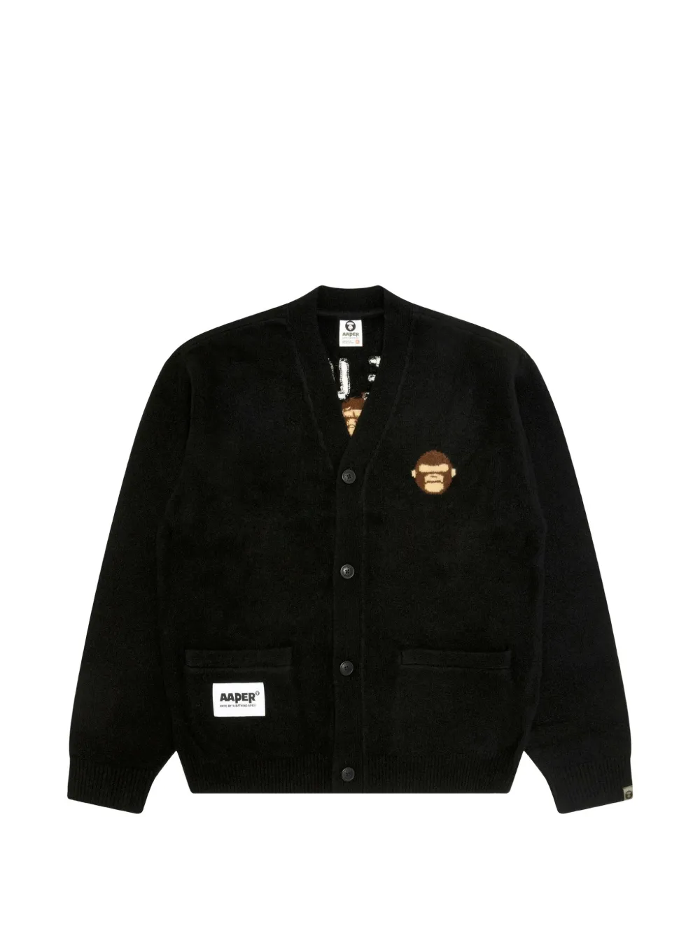 AAPE BY *A BATHING APE® AAPER v-neck cardigan