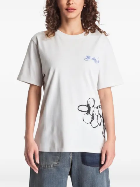 Off-White metal flowers Arrows T-shirt