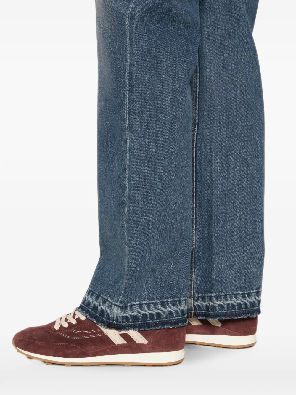 Ba&Sh Vana jeans met wijde pijpen Blauw