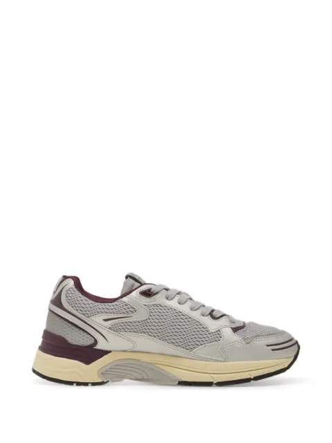 Autry Hyperway sneakers in silver, harbor mist and fig synthetic leather and mesh