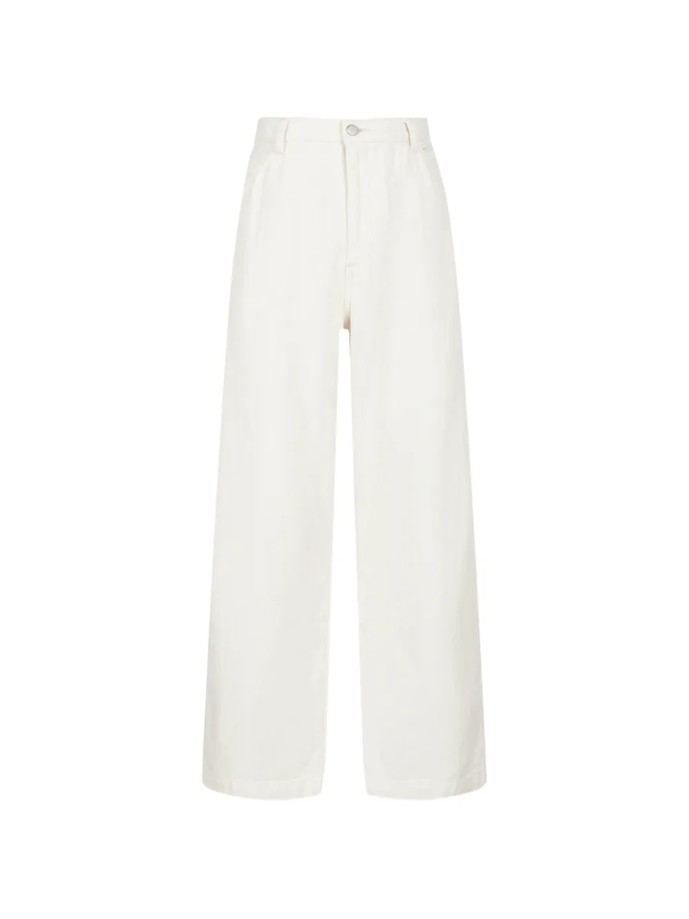 CROQUIS Jeans mit weitem Bein - Nude