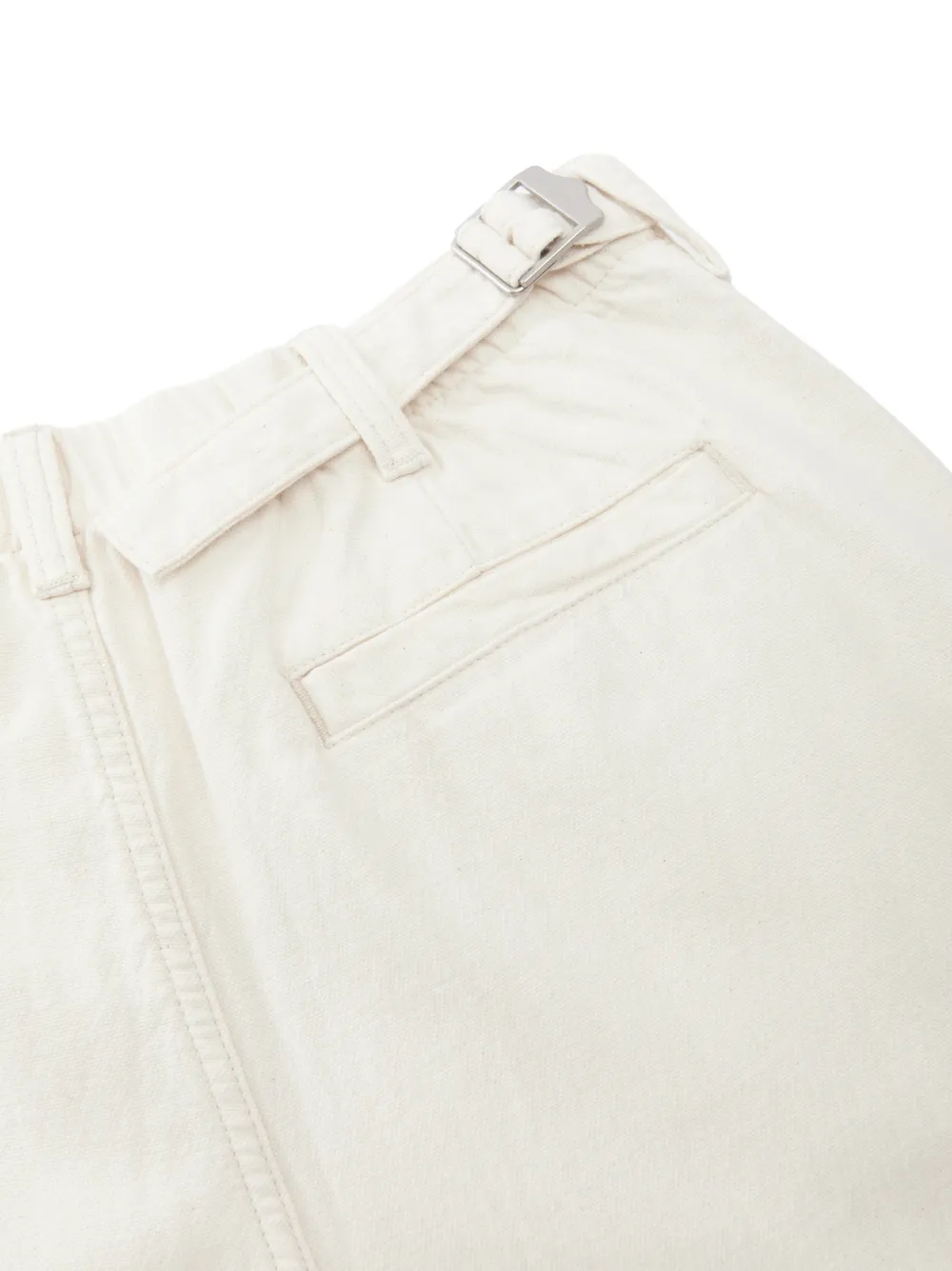 CROQUIS Jeans met wijde pijpen Beige