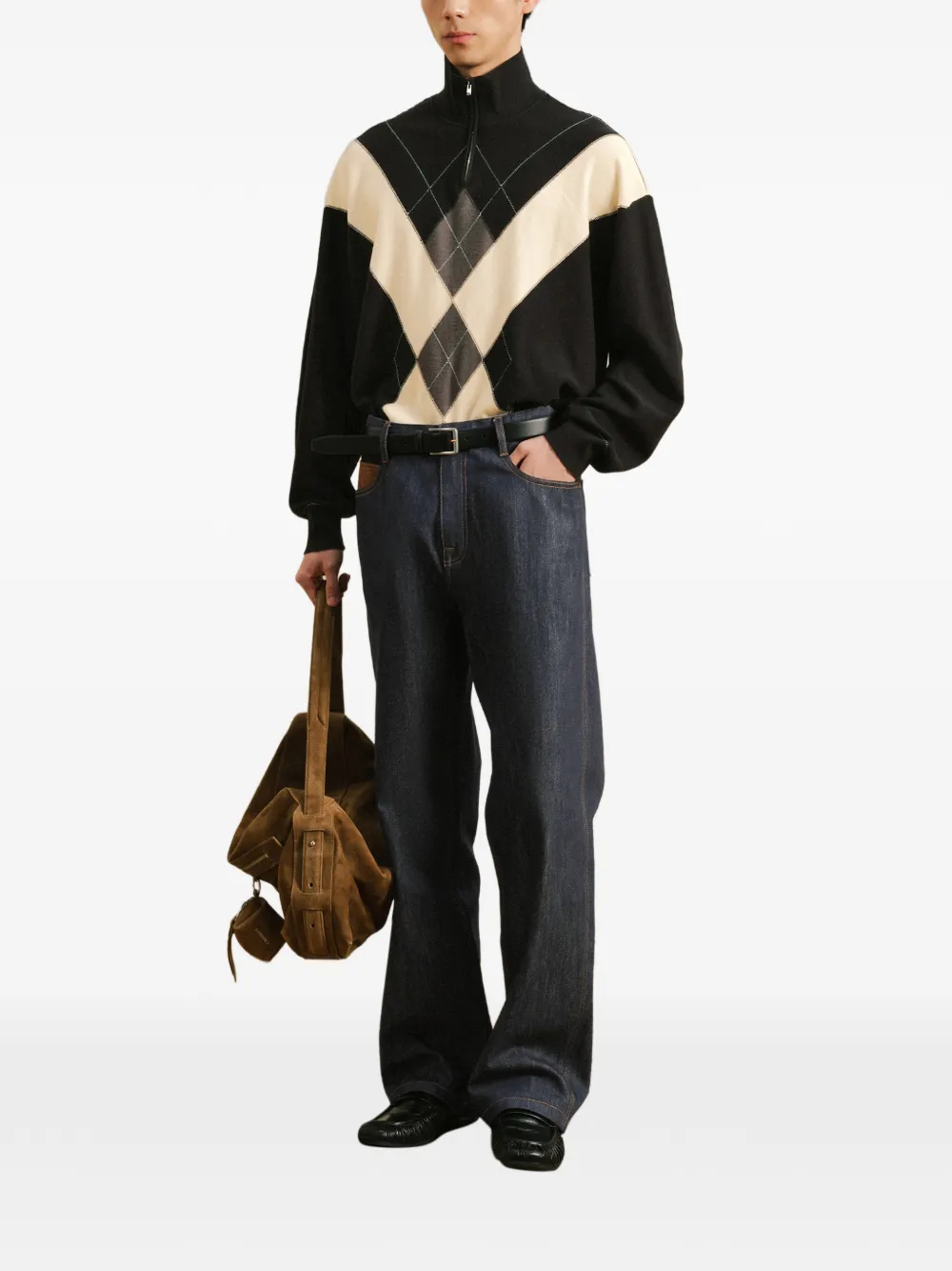 CROQUIS Straight jeans Blauw