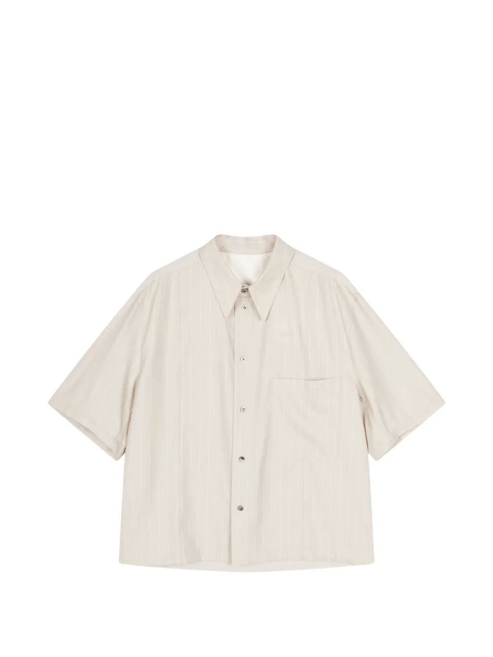 CROQUIS oversized button-up shirt