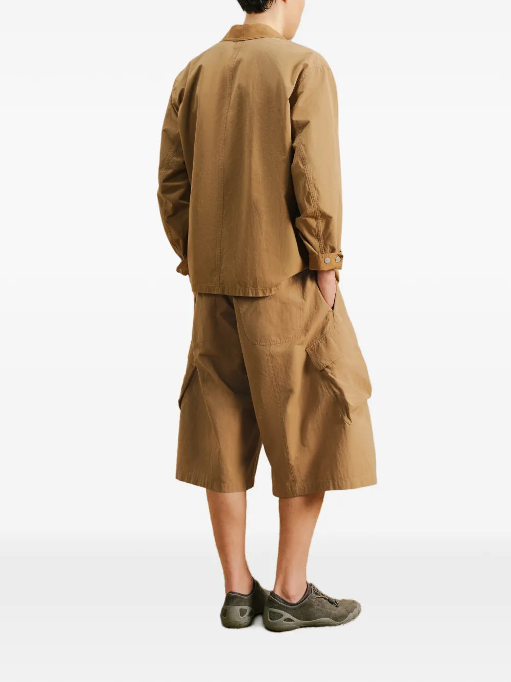 CROQUIS Ruimvallende cargo shorts Groen