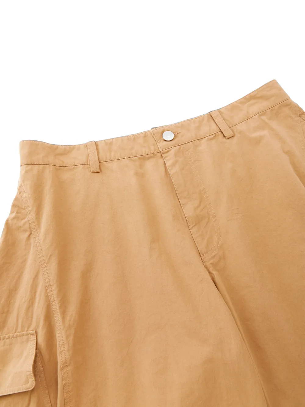 CROQUIS Ruimvallende cargo shorts Groen
