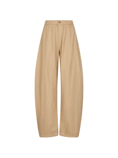CROQUIS relaxed-fit curved-leg trousers