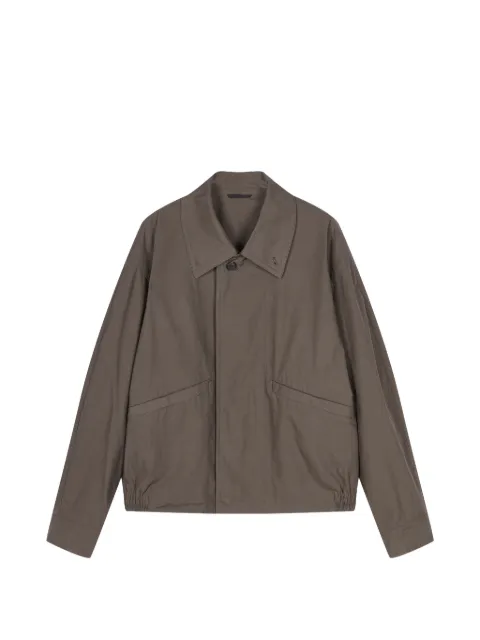 CROQUIS cropped relaxed-fit jacket
