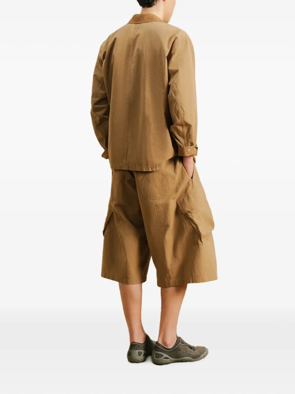 CROQUIS Button-up shirtjack Groen