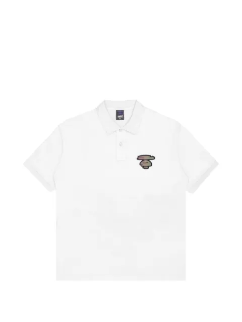 AAPE BY *A BATHING APE® Moonface logo-print polo shirt