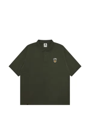 Supreme twill-appliqué Polo Shirt | Black | FARFETCH