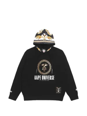AAPE BY *A BATHING APE® zip-up Hoodie | Black | FARFETCH