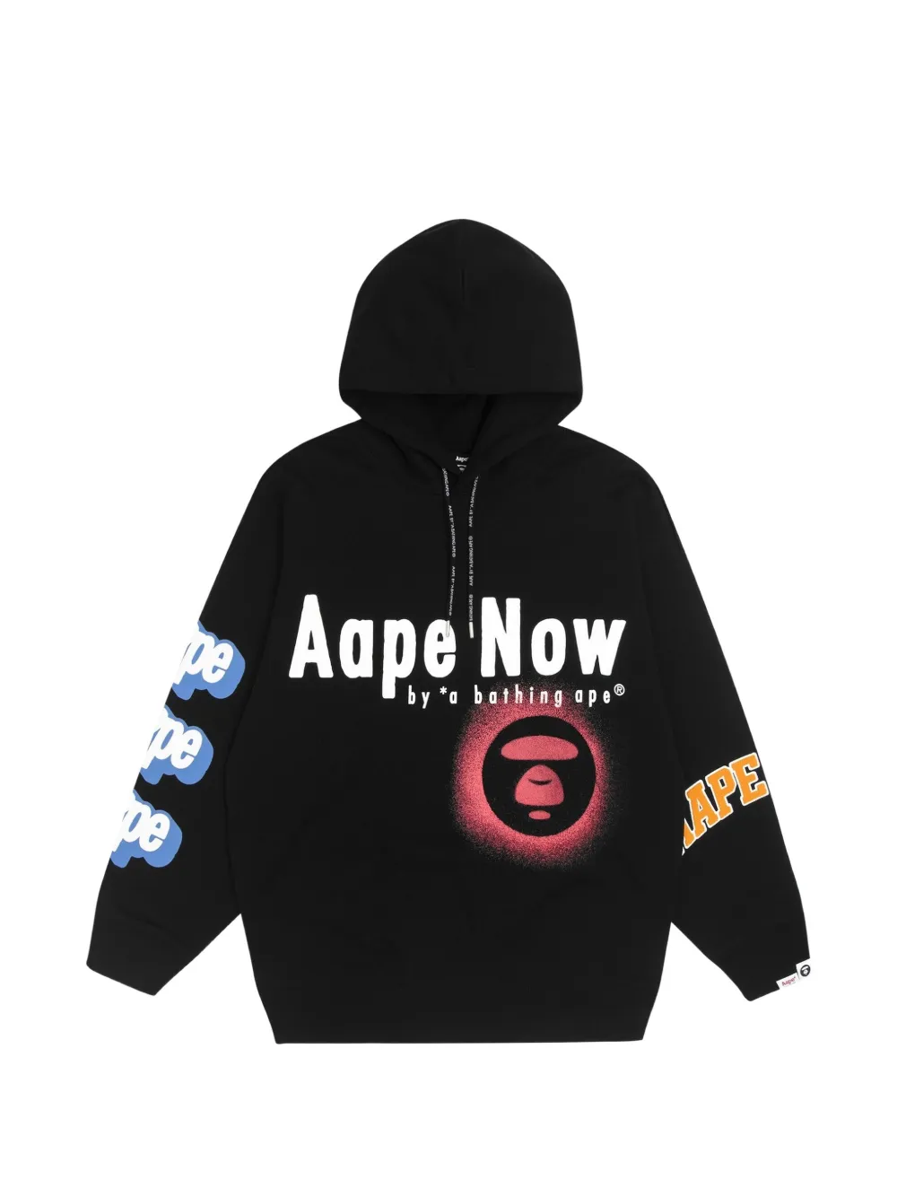 AAPE BY *A BATHING APE® Moonface logo-print hoodie · XXS
