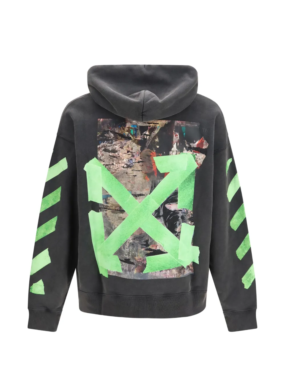 Off-White Bacco Arrow Skate hoodie Zwart