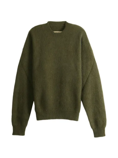Uma Wang ribbed-knit crew-neck sweater