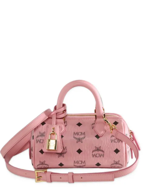 MCM mini Ella padlock-detail tote bag