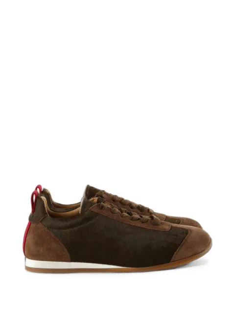 Uma Wang pony-hair suede sneakers