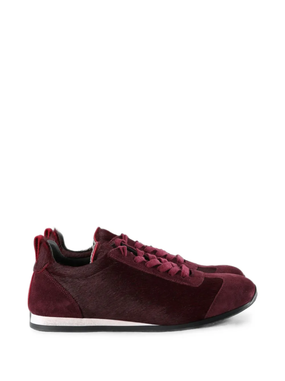 Uma Wang Sneakers mit Kontrasteinsätzen - Rot