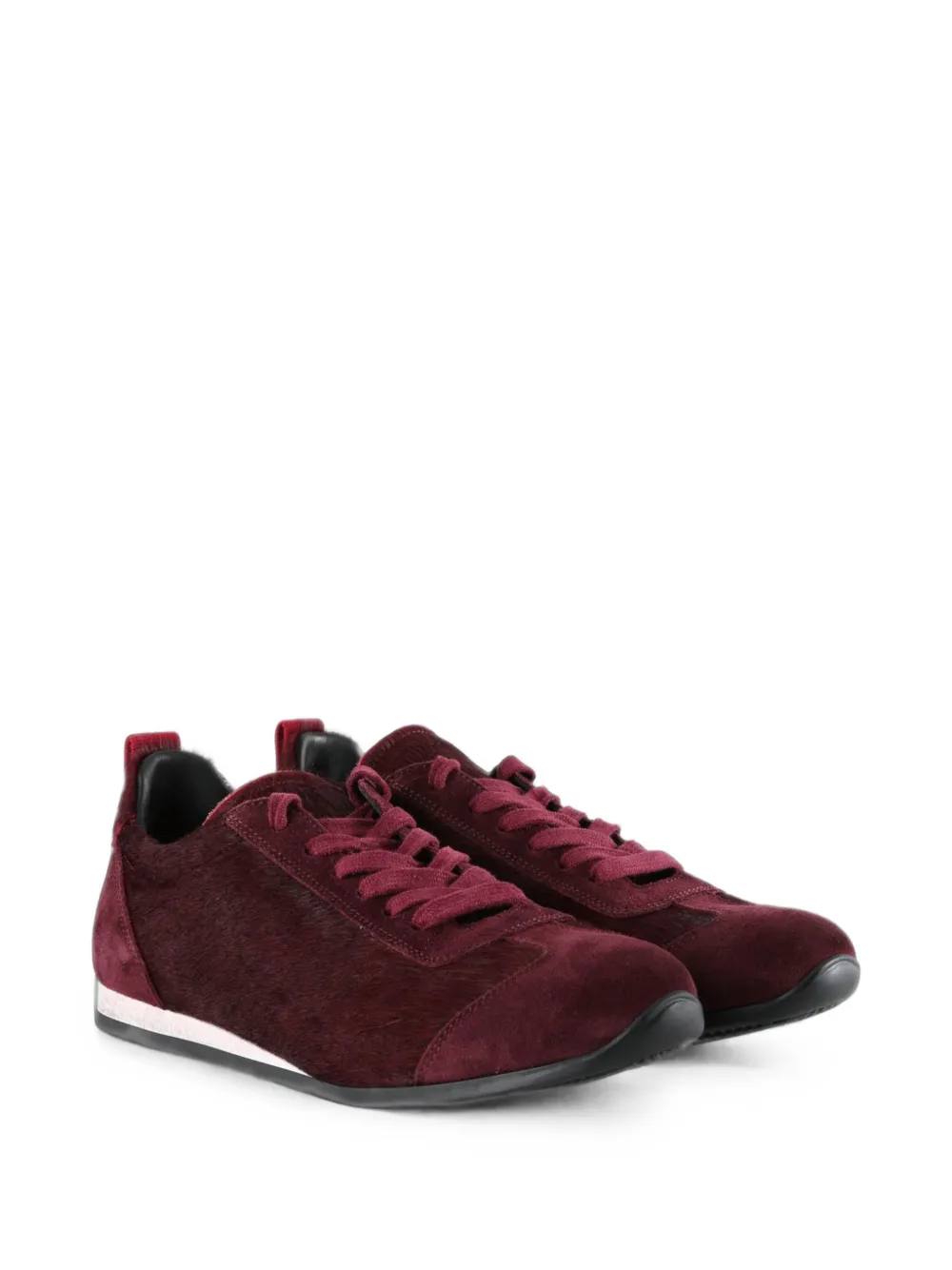 Uma Wang panelled sneakers Rood