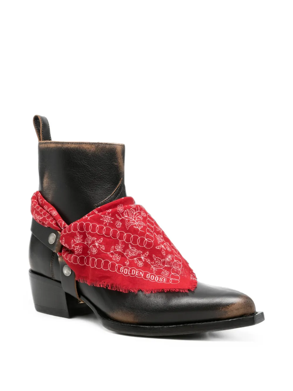 Golden Goose Debby pointed-toe boots Zwart