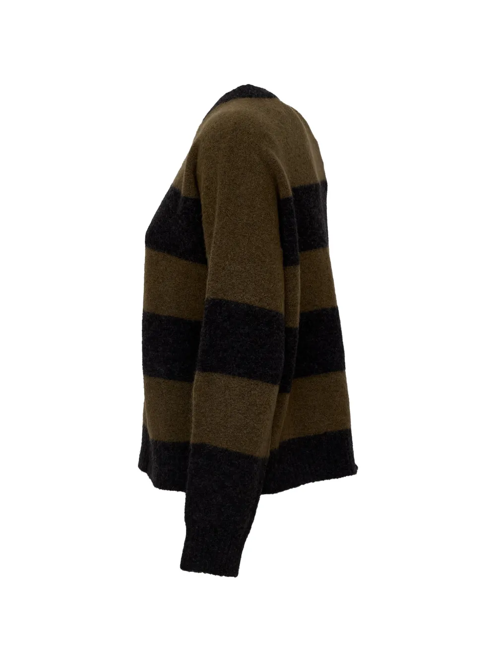 Weekend Max Mara Gestreepte trui van wolmix Bruin