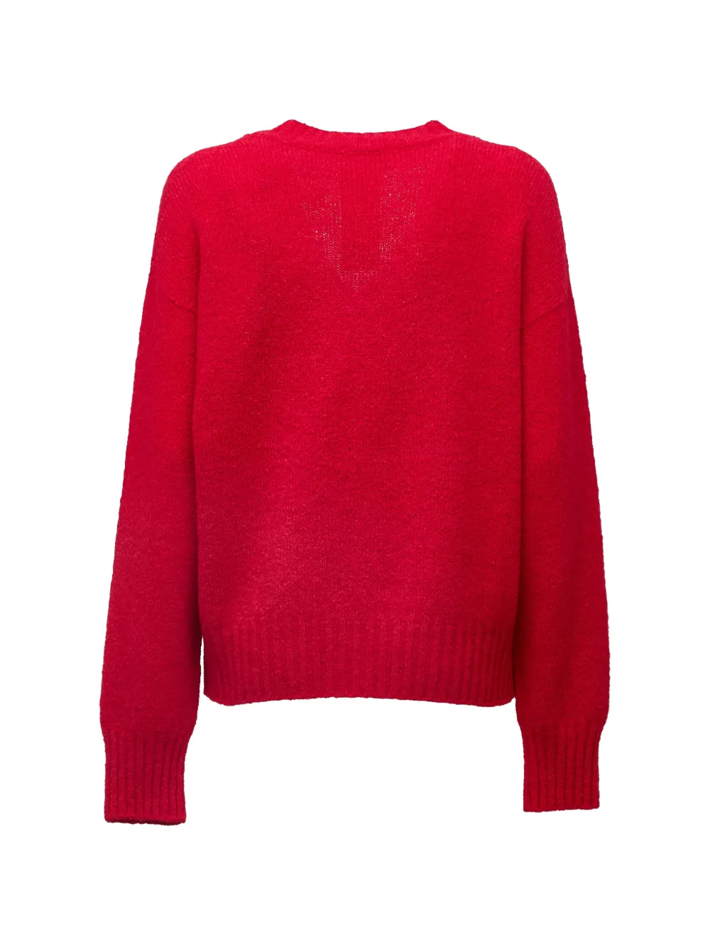 Weekend Max Mara Trui met V-hals en verlaagde schouders Rood