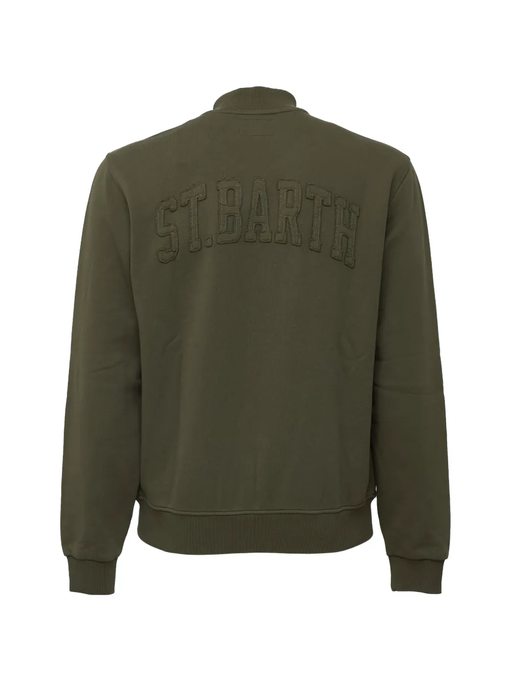 MC2 Saint Barth Jackson patch-detail jacket Groen