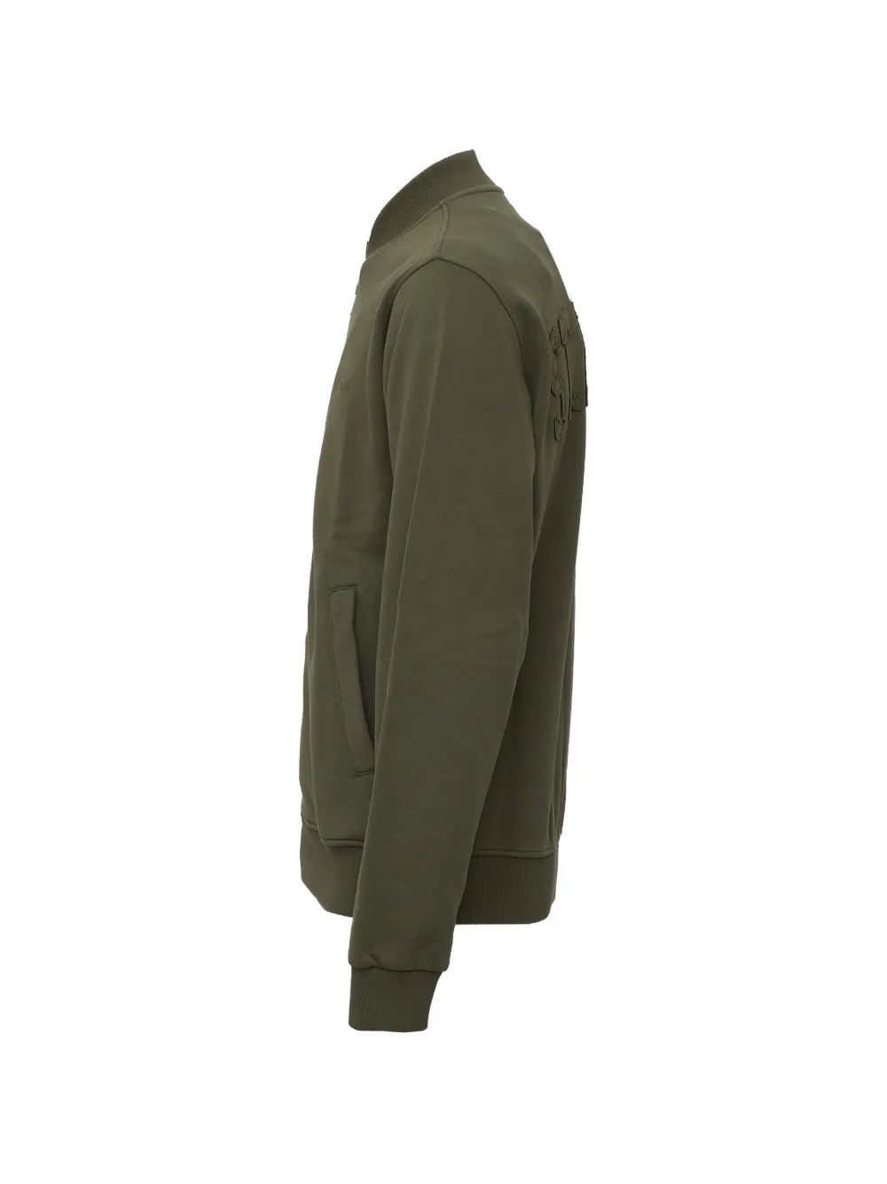 MC2 Saint Barth Jackson patch-detail jacket Groen
