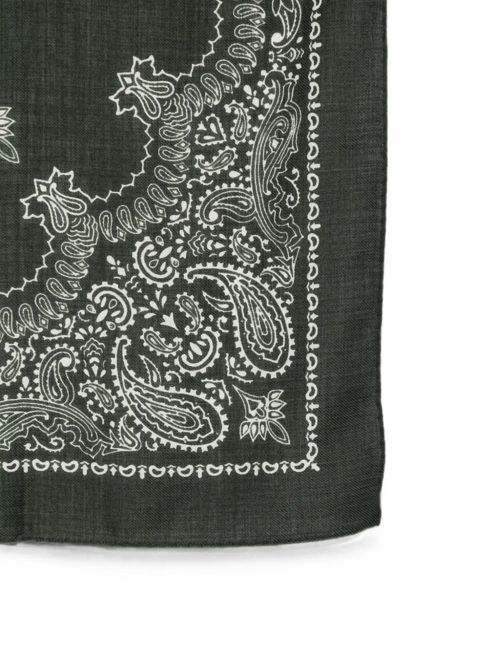 Destin Sjaal met paisley-print Zwart