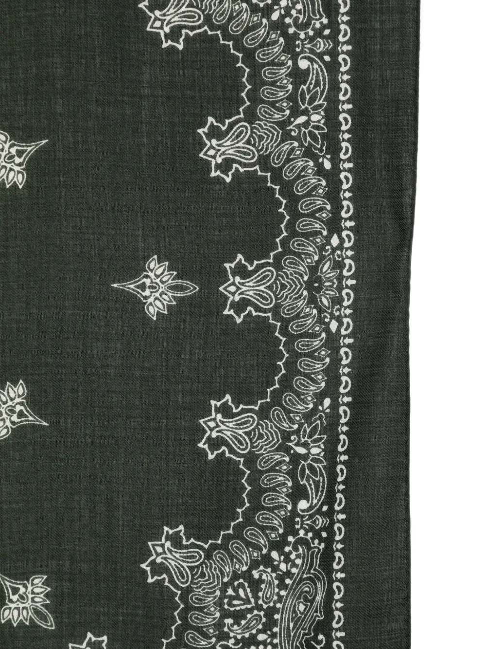 Destin Sjaal met paisley-print Zwart