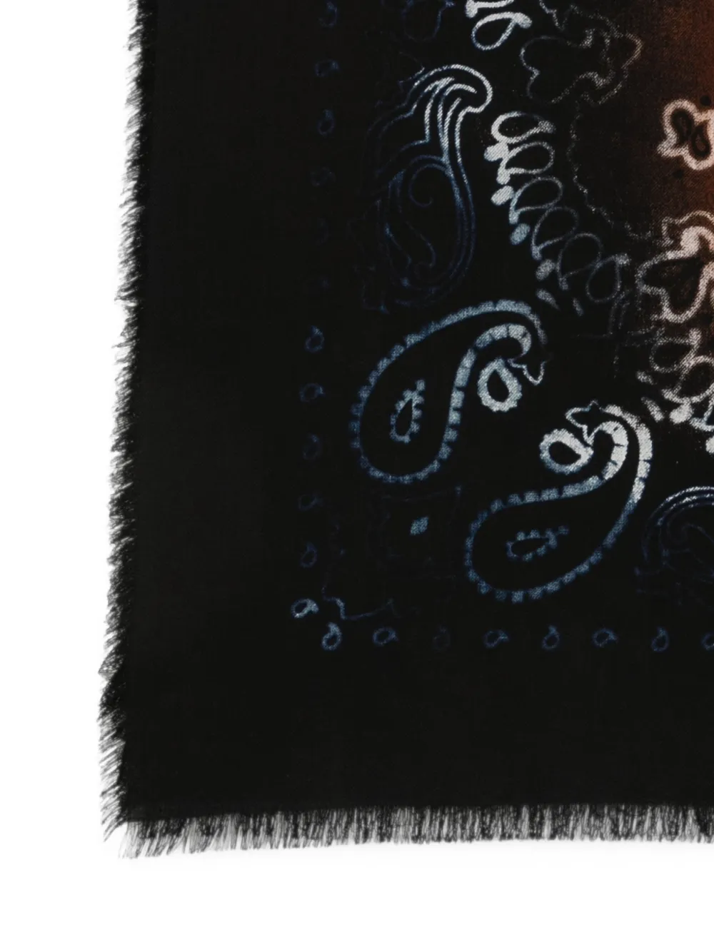 Destin Sjaal met paisley-print Blauw