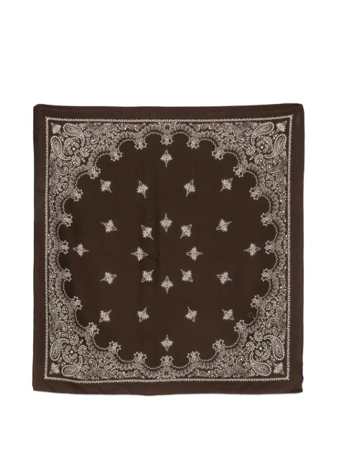 Destin paisley-print bandana scarf