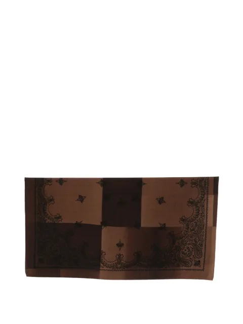 Destin paisley-print wool scarf
