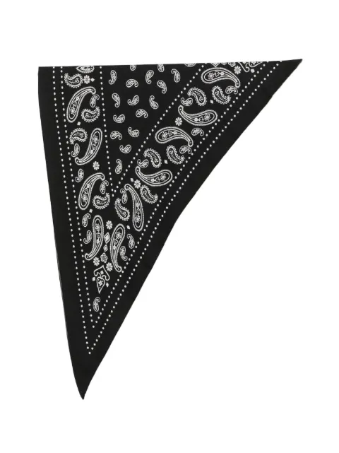 Destin paisley-print wool scarf