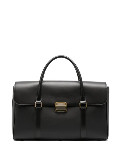 Emporio Armani leather tote bag