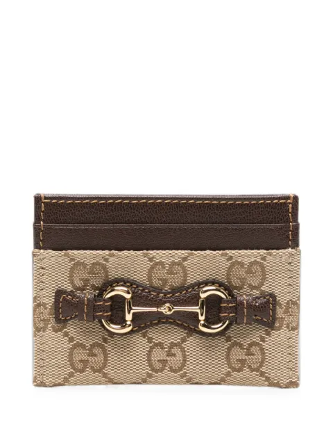 Gucci card case with Horsebit