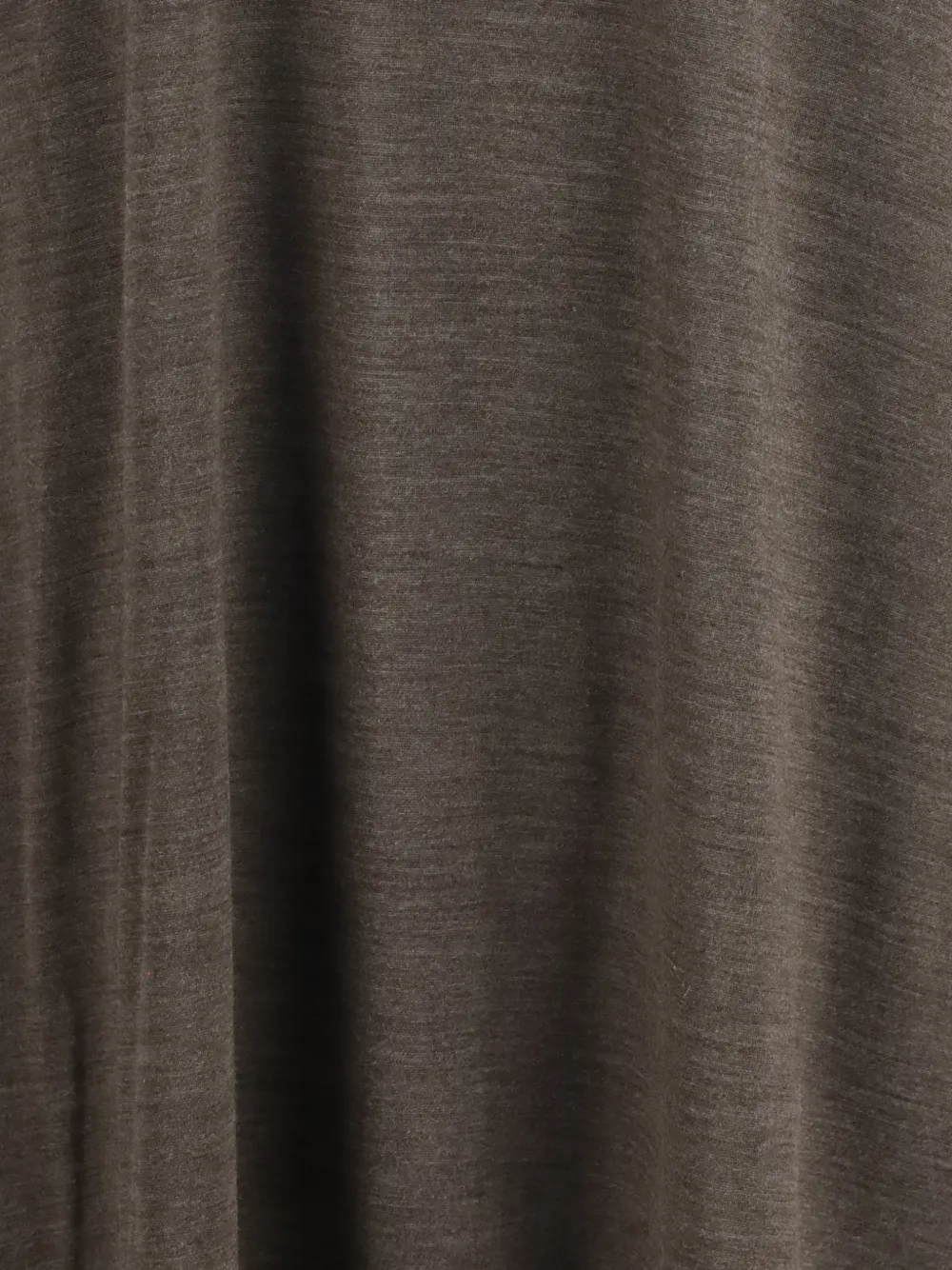 Rick Owens T-shirt met kapmouwen Bruin