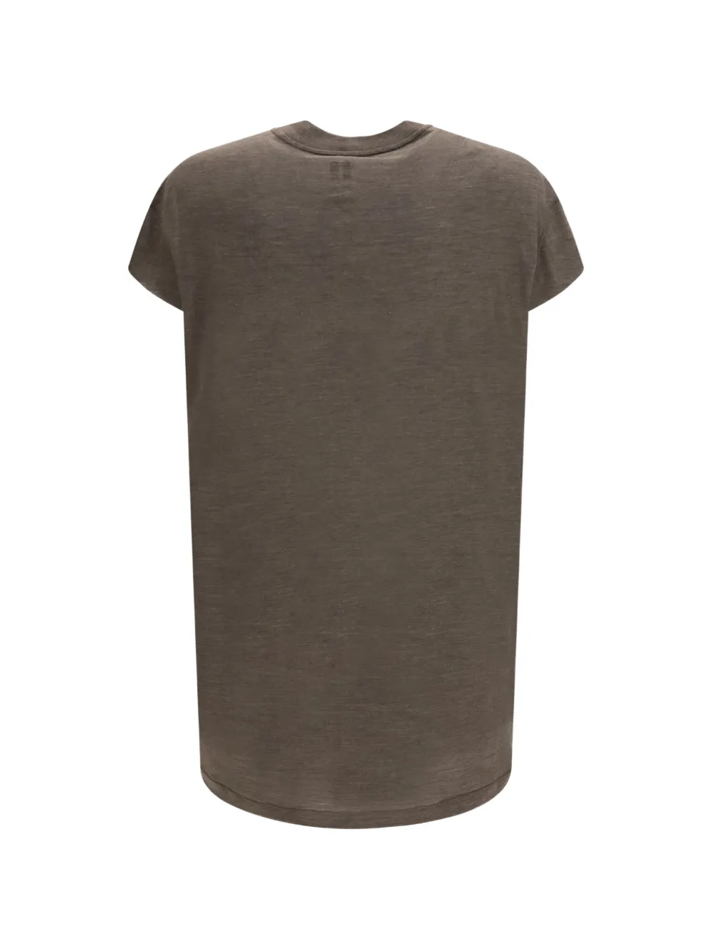 Rick Owens T-shirt met kapmouwen Bruin