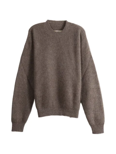 Uma Wang ribbed-knit crew-neck sweater