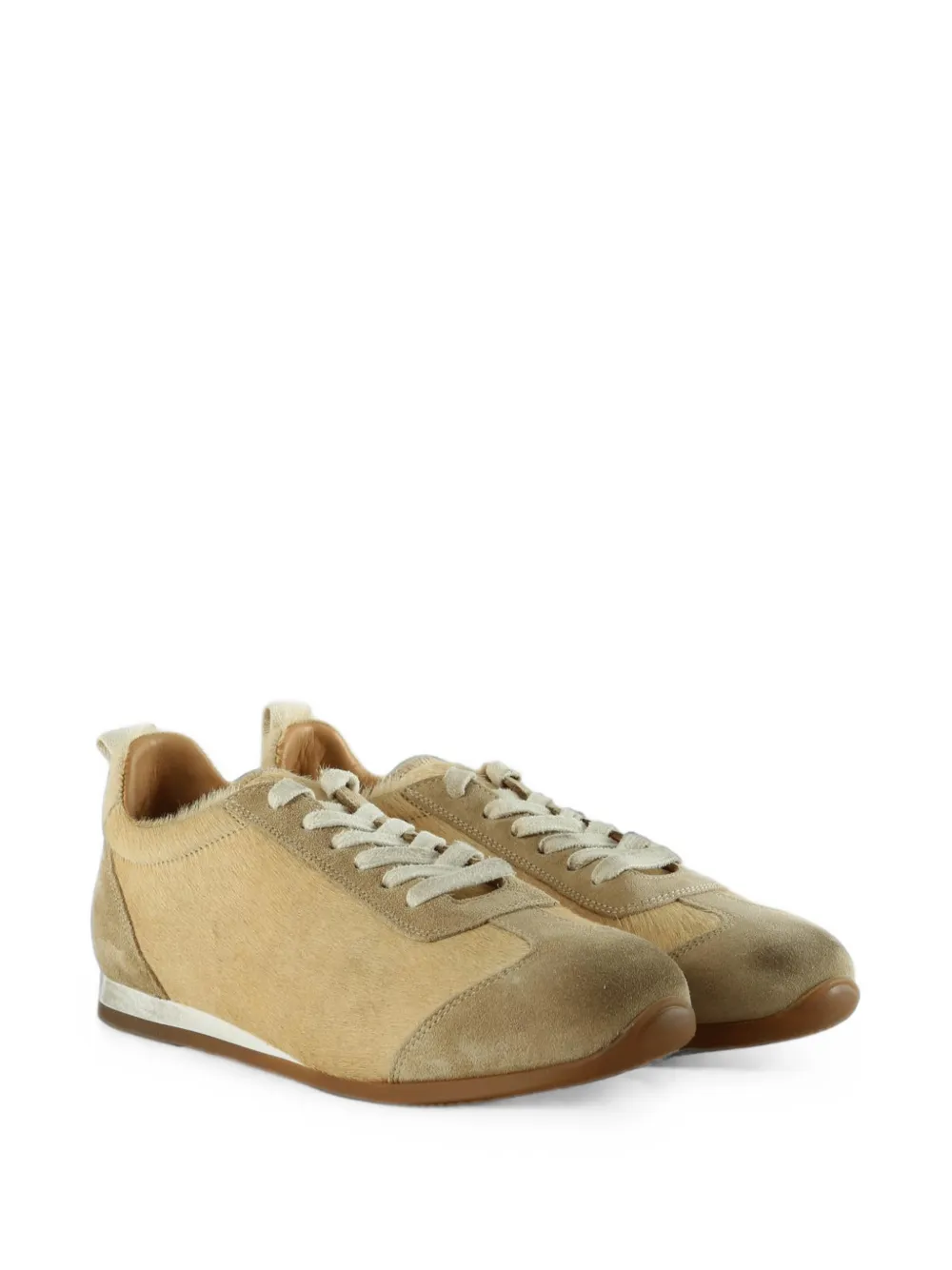 Uma Wang panelled sneakers Beige