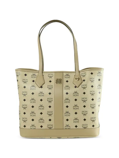 MCM bolso shopper New Liz mediano con monograma